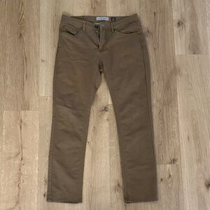 Men's Slim Fit Tan Jeans